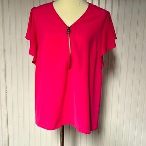 Michael Kors pink blouse
